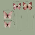 thumbnail image 2 of Butterfly Decorations Naudassods, paquete de 12, mariposas 3D DIY, 2 of 9
