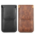 thumbnail image 3 of Samsung LPLGGFLU30VBK Luxmo No.30 Mega 6.3 in. & LG G Flex Vertical Universal Leather Pouch - Black, 3 of 8