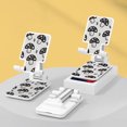 thumbnail image 4 of Black Mushroom Mobile Phone Stand Desktop Tablet Holder Lazy Bedside Universal Support Foldable Extend Desk Stand For Cell Phone Foldable And Hoisting Multi-Function Telescopic For IPhone IPad Adjusta, 4 of 5