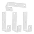 thumbnail image 4 of Raindrops  4 PCS Bunk Bed Slide Attachment Garage Storage System Hooks White, 4 of 8