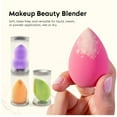 thumbnail image 4 of Makeup Sponge Blender Set – Soft Beauty Sponges for Foundation, Concealer & Cream – Latex-Free, Reusable, Flawless Blending – 4pcs – Cosmetic Sponges for All Skin Type, 4 of 7