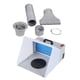 thumbnail image 3 of Airbrush Spray Booth with Turn Table Foldable Exhaust Filter Extractor Set for Model Crafts Painting 100‑240V US Plug 60HZ, 3 of 5