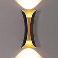 thumbnail image 1 of 20W Creative Modern LED Wall Light Lámpara de pared Impermeable IP65 Aluminio LED Wall Washer Interior Exterior para dormitorio Sala de estar Baño Entrada Escalera Porche Pasillo [Clase de eficiencia energética A++]#E oso de fresa, 1 of 5