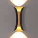 thumbnail image 1 of 20W Creative Modern LED Wall Light Lámpara de pared Impermeable IP65 Aluminio LED Wall Washer Interior Exterior para dormitorio Sala de estar Baño Entrada Escalera Porche Pasillo [Clase de eficiencia energética A++]#E brillar Electrónica, 1 of 5