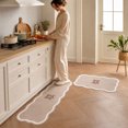 thumbnail image 6 of PONPRNGY Kitchen Rugs Set of 2, Kitchen Mats for Floor, Non Slip Washable Kitchen Runner Rugs, Easy to Clean, 6 of 7
