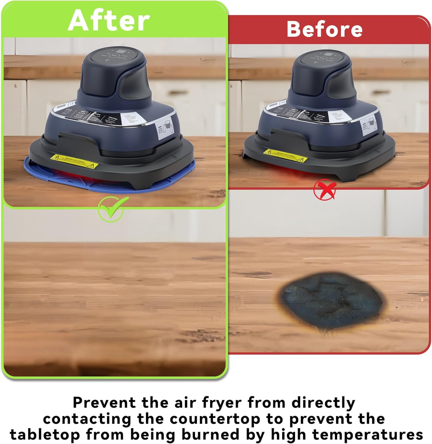 JJEAN-260pcs Air Fryer Liners and Silcone Liner for Ninja Crispi Air Fryer