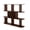 Walnut + Particle Board+2, variant on LIANGKA Wall Mounted Wine Storage Rack 3-Tier Rustic Shelf with Glass Holder for Dining Room and Home Bar