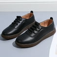 thumbnail image 4 of KaLI_store Shoes for Women Women's Slip on Sneakers Casual Slip on Walking Shoes Womens Shoes Flat Dress Shoes Non Slip Work Shoes,Black, 4 of 5