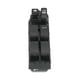 thumbnail image 4 of Elevador de interruptor de ventana, ABS negro y material metálico Botón de interruptor de ventana de alta sensibilidad Reemplazo de accesorios de automóvil para 2002‑2006 RHD, 4 of 5