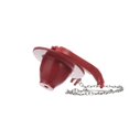 thumbnail image 2 of Fluidmaster 502CN3 PerforMAX Aleta de inodoro universal de larga duración y ahorro de agua para válvulas de descarga de 2 pulgadas Diseño de marco sólido ajustable Fácil instalación Paquete de 3 Rojo, 2 of 5