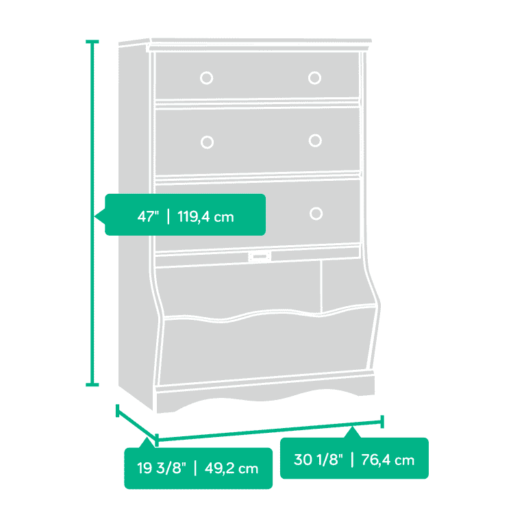 Pogo 3 drawer sale chest
