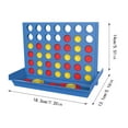 thumbnail image 2 of Hudfg 4 In A Row Board Games Foldable Line Up 4 Toys Children'S Educational For Kids Blue, 2 of 2