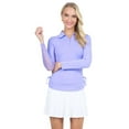 thumbnail image 2 of IBKUL Adult Female Adjustable Length Long Sleeve Polo, Color: Navy, Size: XL (48000-NAV-XL), 2 of 10