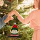 thumbnail image 2 of Navidad madera pintada anciano muñeco de nieve árbol de Navidad colgante decoración de Navidad Wmkox8yii fhajkh5560, 2 of 2