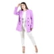 thumbnail image 1 of Abrigo tipo blazer Roman Fashion /Tallas Extras, 1810 (Lila) lila 40, 1 of 6