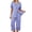 Blue Gold Spot, variant on Pajama Sets for Women Notch Knit Top and Capri Pants Pjs Soft Lounge Sets, 2 Piece, Sizes M-3X