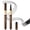 Black, variant on 4-Tip Microblading Eyebrow Pen – Waterproof Long-Lasting Smudge-Proof Brow Pen, Creates Natural Hair-Like Strokes for Women(Black,1PC)