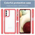 thumbnail image 2 of Feishell Clear Case for Samsung Galaxy A13 5G 6.5 inch,Shockproof Hybrid Soft TPU Bumper Anti-Scratch Hard Acrylic Back Transparent Slim Phone Case Cover,Red, 2 of 8