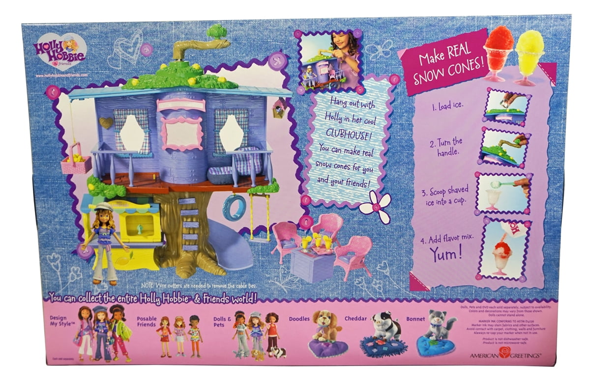 Holly Hobbie Clubhouse Girls Classic Snow Cone Maker - Walmart.com