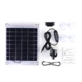 thumbnail image 2 of Fuente De Agua Kits de decoración de jardín con bomba de tanque de peces de acuario con Panel de energía Solar de 12V 10W Tmvgtek Para estrenar, 2 of 9