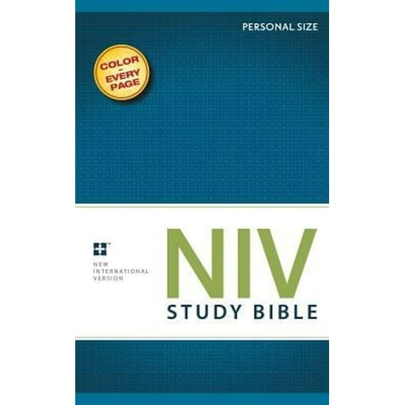 Pre-Owned Study Bible-NIV-Personal Size (Paperback) 0310437334 9780310437338