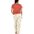 thumbnail image 2 of Lazy One Women's Pajama Set, Short Sleeves with Cute Prints, Relaxed Fit, Treble Maker, 2 of 7