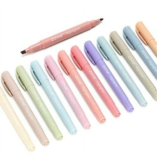 Zeyar Highlighter, Pastel Colors Chisel Tip Marker Pen, Ap Certified,  Assorted Colors, Water Based, Quick Dry - Temu Germany