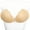 Beige, variant on SAYFUT Self Adhesive Silicone Bra Strapless Bra 3/4 Cup Push up Invisible Bra Suit For Backless Dresses Wedding Party, Beige/ Black