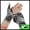 Silver Tone, Gray, variant on Unique Bargains Breathable Flower Manicure Gloves 1 Pair Black