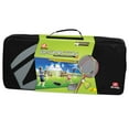 thumbnail image 4 of ZUME GAMES 4 Player Outdoor Backyard Portable Badminton Set with Case - Black / Red, 4 of 8