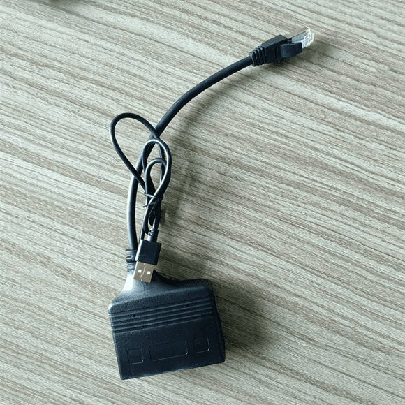 1 to 4 Gigabit Ethernet Splitter RJ45 Splitter Network Cable Splitter 1000Mbps High Speed LAN Network Splitter Male