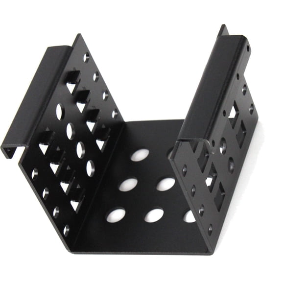 4-Bay 2,5 pulgadas a 3,5 pulgadas HDD Disco Duro soporte móvil Soporte negro Sunnimix Caddy de disco duro