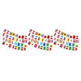 thumbnail image 1 of Naiovety Cuerda Bandera Bar Top 24/32 Naciones Copa Europea Percha pequeña Adorno de Navidad Home Garden Sign Banderín Banner 8 / 10m Type1 NO1, 1 of 6