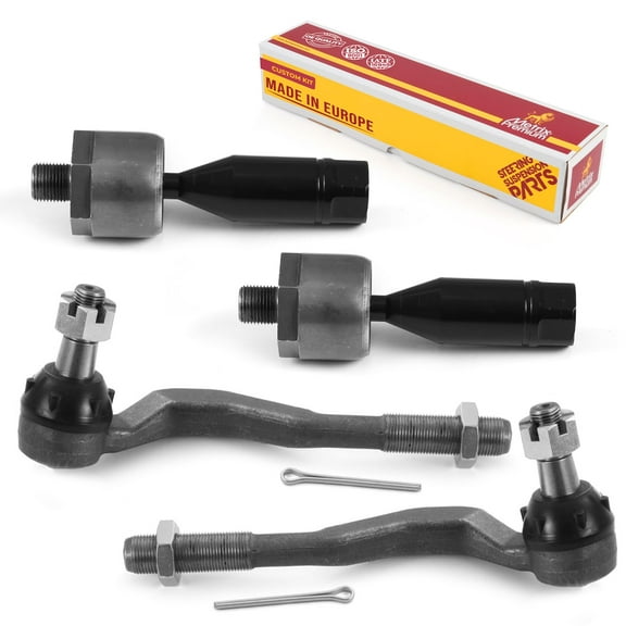 Metrix Premium Chassis Parts-4 PC Inner & Outer Tie Rod End Kit Fits 95-04 Toyota Tacoma 4WD,98-04 Toyota Tacoma RWD,Replacement EV433,ES3545,ES3546