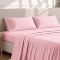 thumbnail image 3 of Bare Home Pillowcase Set - Premium 1800 Collection - Double Brushed - Ultra Soft - Standard Size, Light Pink, 2 Count, 3 of 8