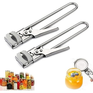 Warncode Jar Opener, Fullofcarts Jar Opener, Adjustable Multifunctional  Stainless Steel Can Opener Jar Lid Gripper Kitchen (2PCS)