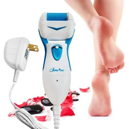 Electric Callus Remover Cordless & Rechargeable - Electronic Foot Pedicure Tool Removes Dead, Hard Skin and Calluses - Pedicure Spa Like Soft & Smooth