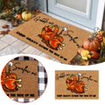 thumbnail image 2 of Felwors Fun Fall Doormats Outdoor Fall Doormats Thanksgiving Doormats Gobble Me Swallow Me Doormats Autumn Doormats Crystal Velvet Doormats Welcome Doormats, 2 of 8