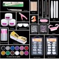 thumbnail image 2 of SURJDE Acrylic Powder Glitter Nail Art Kit False Nail Tips Nail Art Decoration Tools Pro Acrylic Nail Kit Empty Liquid Bottle Manicure Nail Extension Acrylic Tips Cutter Glitter For DIY Art, 2 of 6