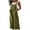 Army Green, variant on Utoimkio Women's Casual Loose Overalls Bib Sleeveless Romper Solid Color One Piece Jumpsuit for Women with Pockets