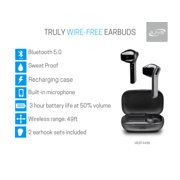 iLive Bluetooth True Wireless Headphones with Charging Case, Black, IAEBT449B