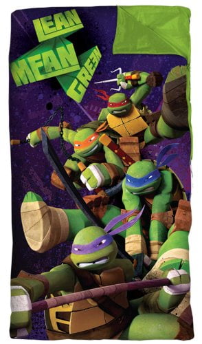 NEW Nickelodeon Teenage Mutant Ninja Turtles Slumber Bag Set FREE SHIPPING 