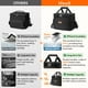 thumbnail image 3 of Bolsa de almuerzo Lifewit, grande, aislante, con capacidad para 15 litros, color negro, 3 of 7