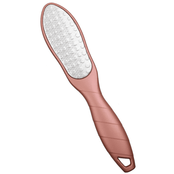 Lima para pies y removedor de callos, rallador de pies de acero inoxidable, lima para talón, herramientas de pedicura para pies Ormromra CPB-US-YYM268-2