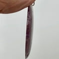 thumbnail image 5 of Natural Lepidolite Large Round Sterling Silver Pendant | 45mm | 2 1/16" Long |, 5 of 9
