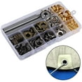 thumbnail image 4 of Grommet Tool Kit, Eyelets And Grommets Kit Grommet Kit Eyelet Grommet Durable Grommet Tools  For Clothing For Leather For Craft For DIY, 4 of 8