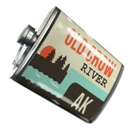 NEONBLOND Flask USA Rivers Old Crow River - Alaska
