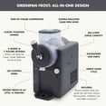 thumbnail image 6 of GreenPan Frost 6-Mode Ice Cream, Frozen Drink, Slushie & Milkshake Maker, No Freezer Needed, 6 of 16
