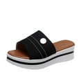 thumbnail image 2 of Sandalias de moda para mujer, zapatillas casuales de suela gruesa para personas de verano perezosas Wmkox8yii hj789, 2 of 5