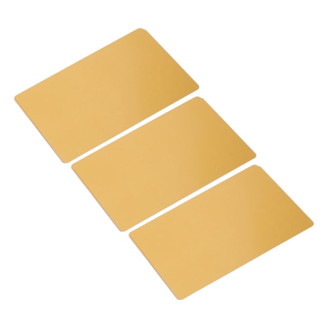 50 Hojas de metal, Tarjeta de Visita de Metal, Tarjeta de Nombre de Metal, Tarjeta de Transferencia de Calor, Tarjetas de Visita de Aluminio en, Suministros para Manualidad Diy